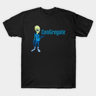 Greg 8 holds ConGregate T-Shirt